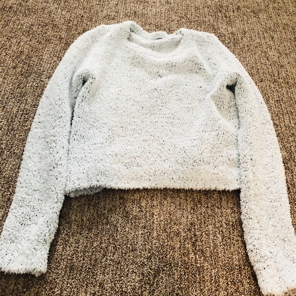 Gray Abercrombie Kids Sweater